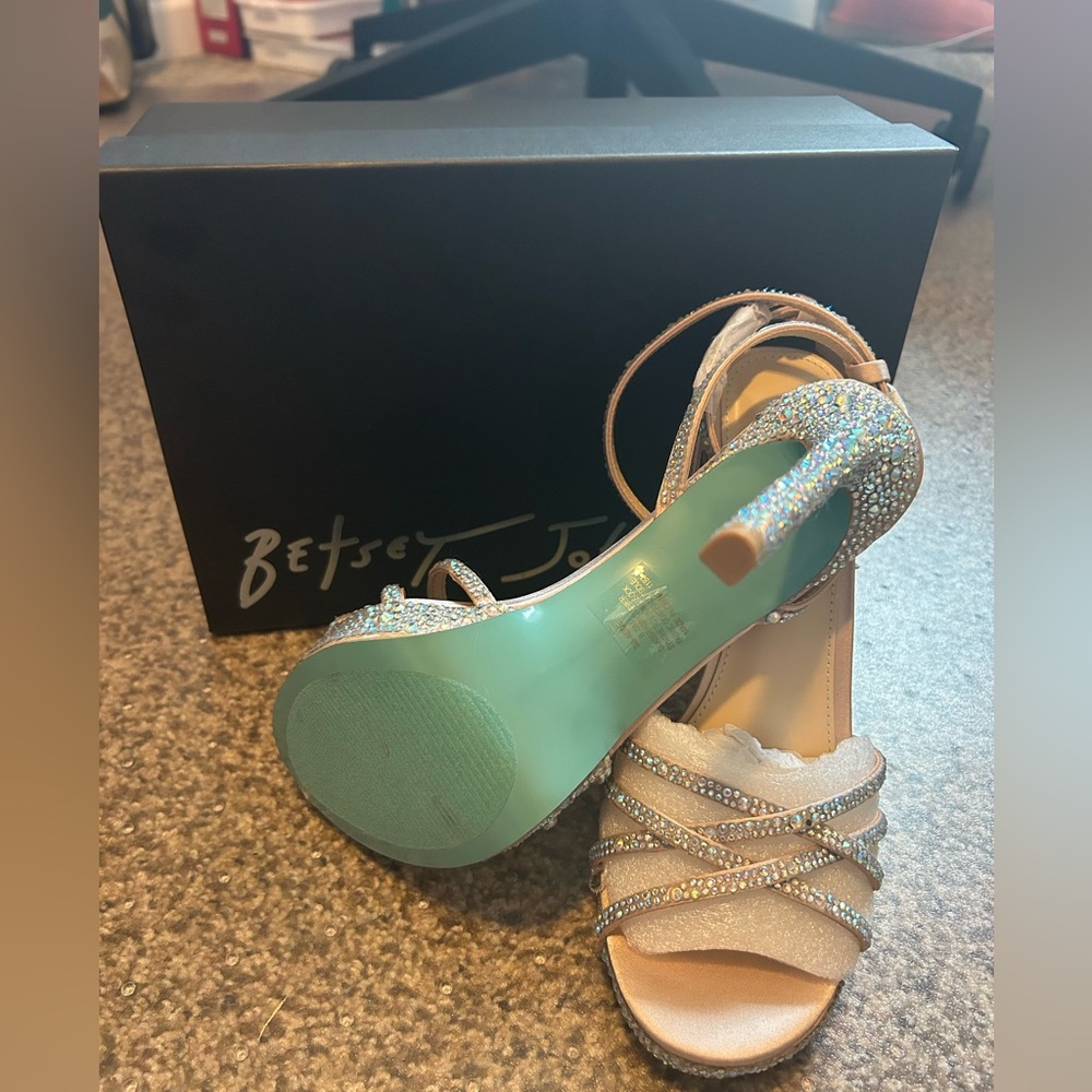 Betsey Johnson Sparkly High Heels